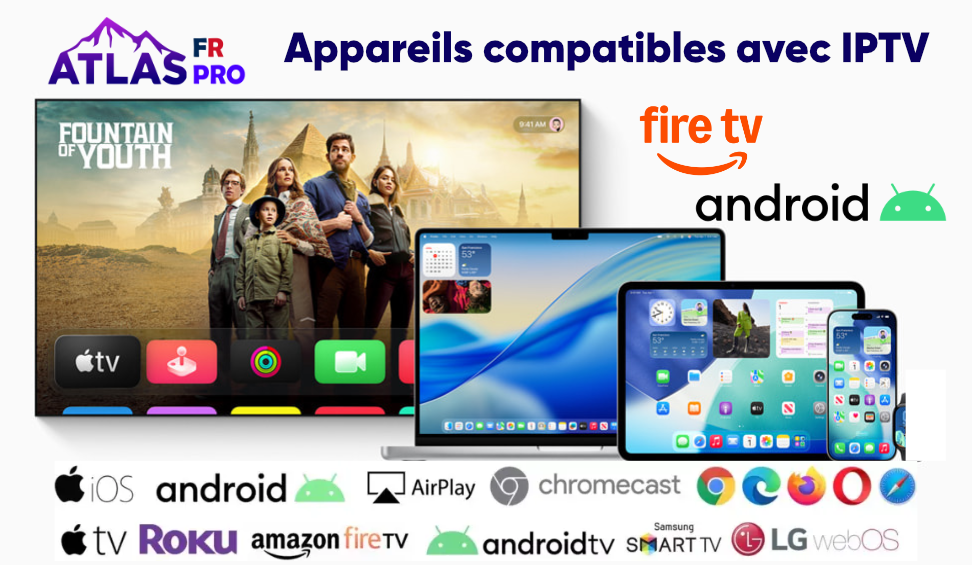 Qualité 4K 8K HD Atlas Pro ONTV