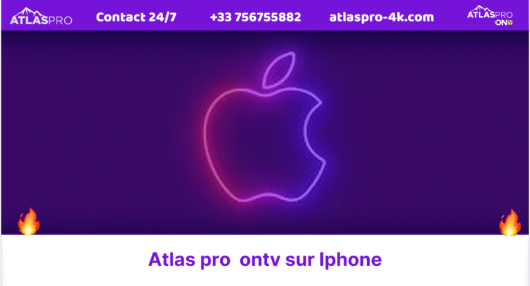 Atlas pro ontv sur Iphone