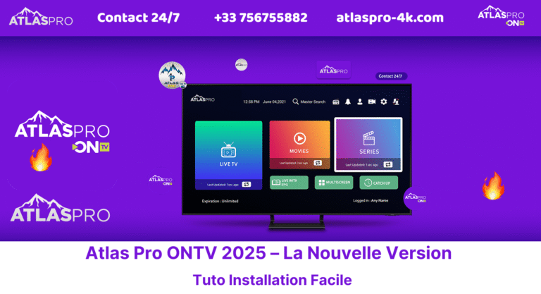 Atlas Pro ONTV 2025 – La Nouvelle Version + Tuto Installation Facile