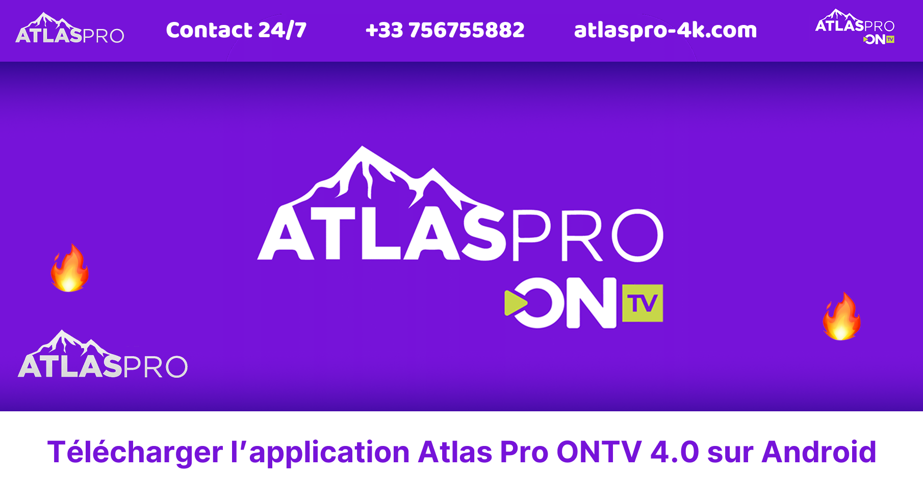 Télécharger l’application Atlas Pro ONTV 4.0 sur Android