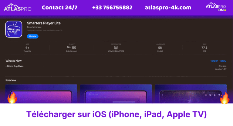 Télécharger sur iOS (iPhone, iPad, Apple TV)